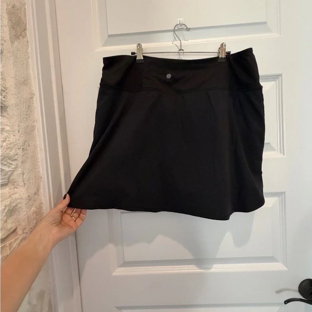 Athleta Black Skort with Zipper Pockets - Picture 5 of 8